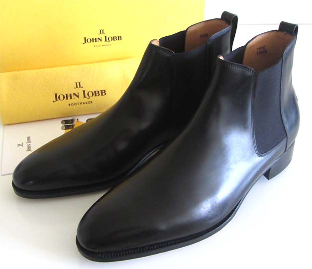 new JOHN LOBB Tudor Prestige blk calf boots UK 10 E 1695 eBay